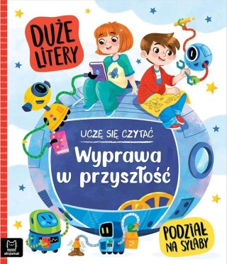 Uczę się czytać. Duże litery. Podział na sylaby