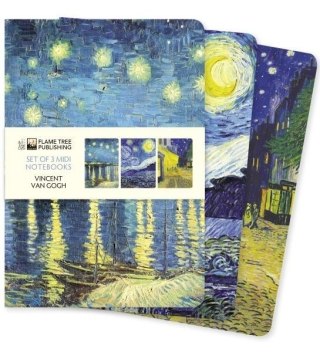 Zestaw 3 notatników MIDI Vincent van Gogh