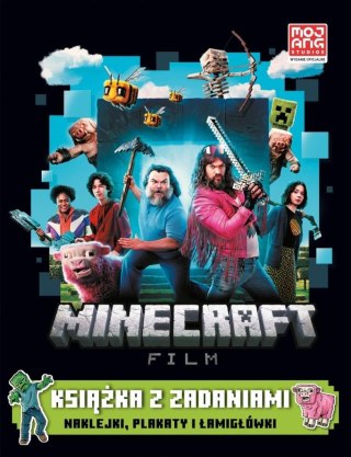 Minecraft. Film. Naklejki, plakaty i łamigłówki