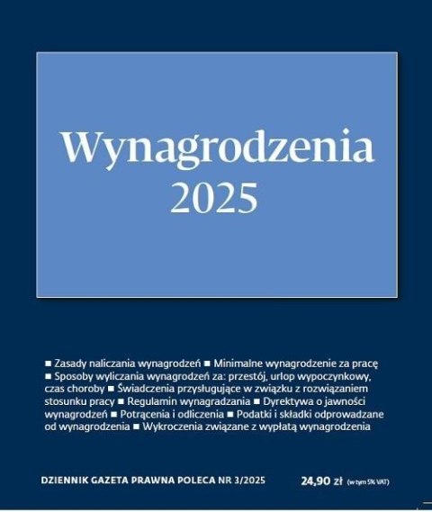 Wynagrodzenia 2025 DGP Poleca 3/2025