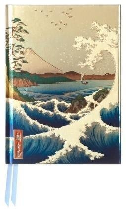 Notatnik A6 linia TW Morze w Satta Utagawa Hirosh.