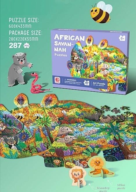 Puzzle 287 afrykańska sawanna