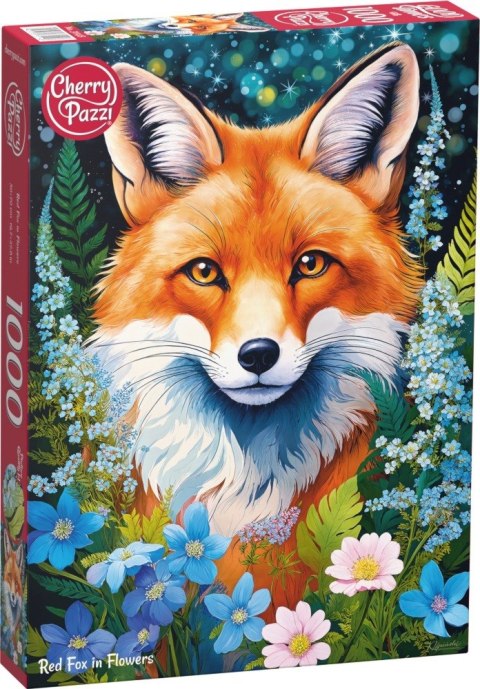 Puzzle 1000 CherryPazzi Red Fox in Flowers 31148 Puzzle 1000 CherryPazzi Red Fox in Flowers 31148