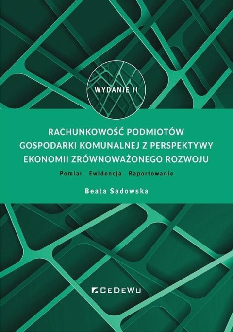 Rachunkowość podmiotów gospodarki komunalnej... Rachunkowość podmiotów gospodarki komunalnej...