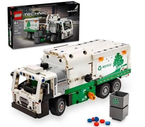 LEGO(R) TECHNIC 42167 (4szt) Śmieciarka Mack LR Elec LEGO(R) TECHNIC 42167 (4szt) Śmieciarka Mack LR Elec