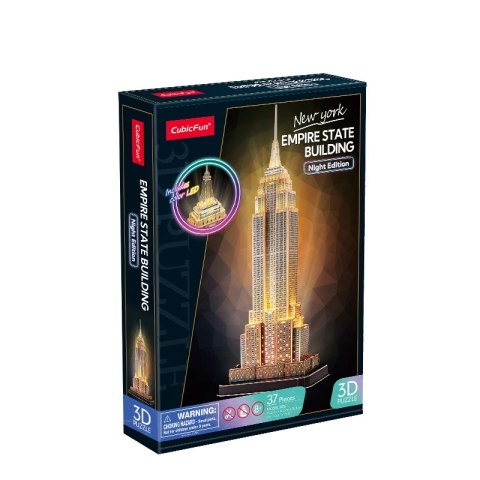 Puzzle 37 3D Empire State Building Led Puzzle 37 3D Empire State Building Led