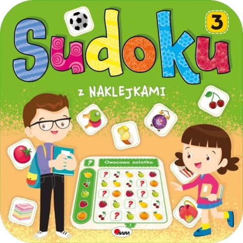 Sudoku z naklejkami 3 Sudoku z naklejkami 3