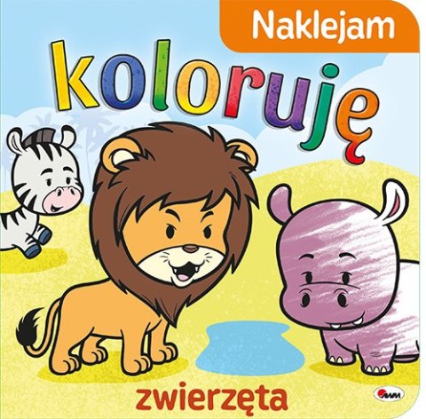 Zwierzęta. Naklejam koloruję Zwierzęta. Naklejam koloruję