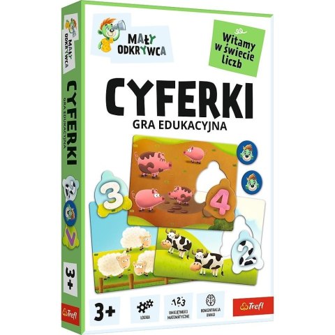 Mały odkrywca - Cyferki TREFL Mały odkrywca - Cyferki TREFL