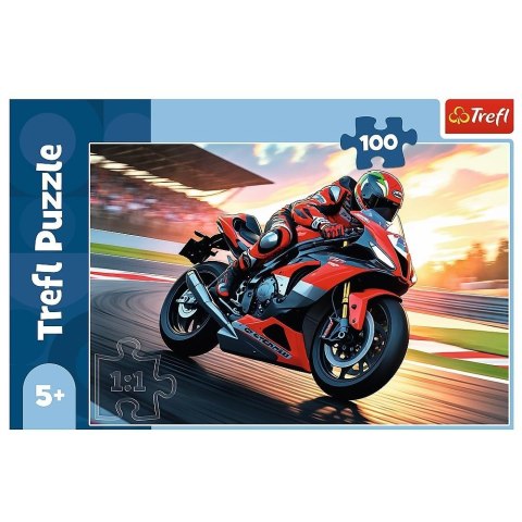 Puzzle 100 Szybki motocykl TREFL Puzzle 100 Szybki motocykl TREFL