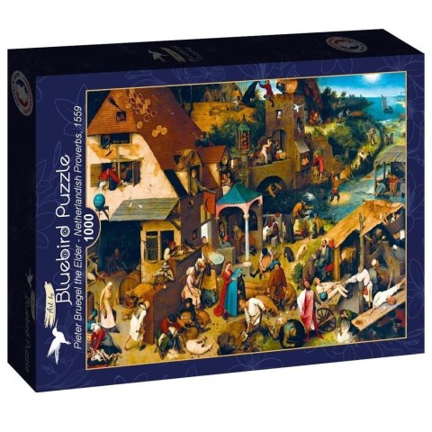 Puzzle 1000 Przysłowa, Brueghel 1559 Puzzle 1000 Przysłowa, Brueghel 1559