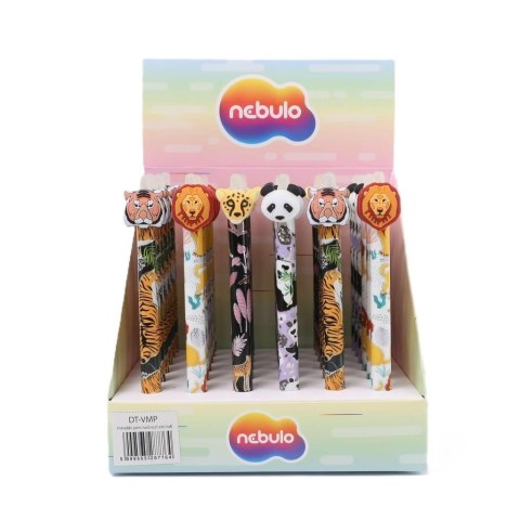 Długopis żelowy wymazywalny animals nieb (36szt) Długopis żelowy wymazywalny animals nieb (36szt)