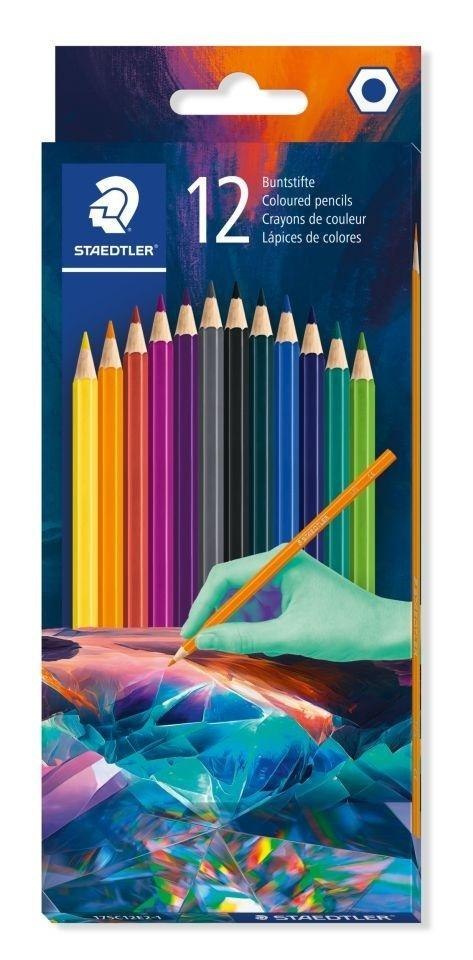 Kredki sześciokątne Multiverse 12 kol STAEDTLER Kredki sześciokątne Multiverse 12 kol STAEDTLER