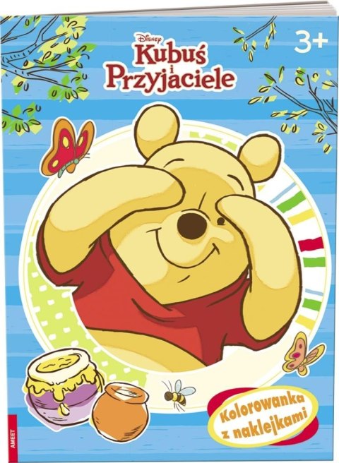 Kubuś i Przyjaciele. Kolorowanka z Naklejkami Kubuś i Przyjaciele. Kolorowanka z Naklejkami