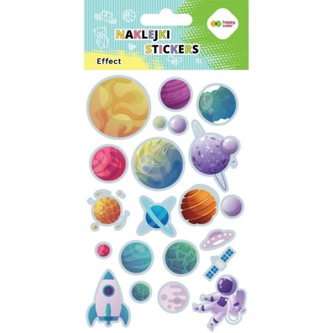 Naklejki Planets 10x20cm HAPPY COLOR Naklejki Planets 10x20cm HAPPY COLOR