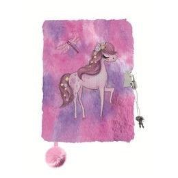Pamiętnik z kłódką A5/96K 3D włochacz Horse Pamiętnik z kłódką A5/96K 3D włochacz Horse