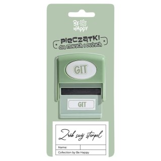 Pieczątka z napisem - Git