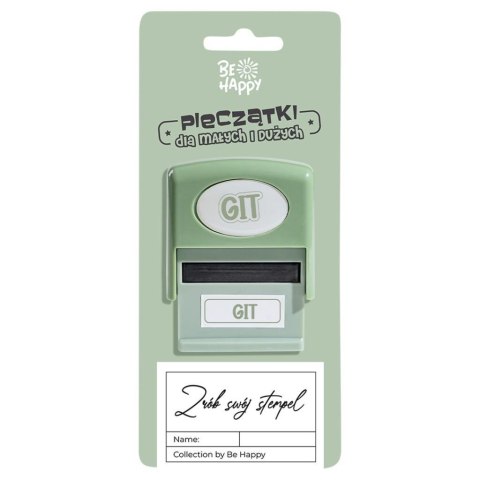 Pieczątka z napisem - Git Pieczątka z napisem - Git