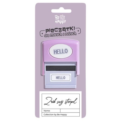 Pieczątka z napisem - Hello Pieczątka z napisem - Hello