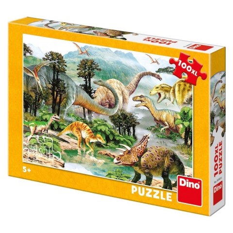 Puzzle 100 XL Dinozaury Puzzle 100 XL Dinozaury