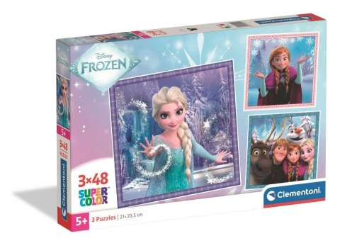 Puzzle 3x48 Super Kolor Frozen Puzzle 3x48 Super Kolor Frozen