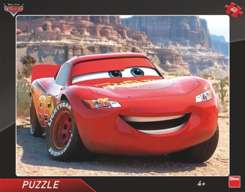 Puzzle ramkowe 40 Auta Cars - Zygzak Puzzle ramkowe 40 Auta Cars - Zygzak