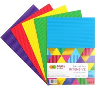 Tektura falista A4/5K mix Intensive HAPPY COLOR