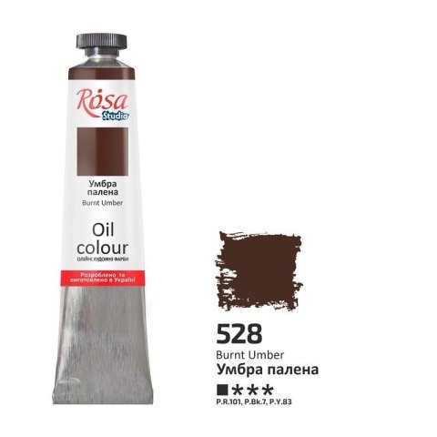 Farba olejna burnt umber 528 45ml Farba olejna burnt umber 528 45ml