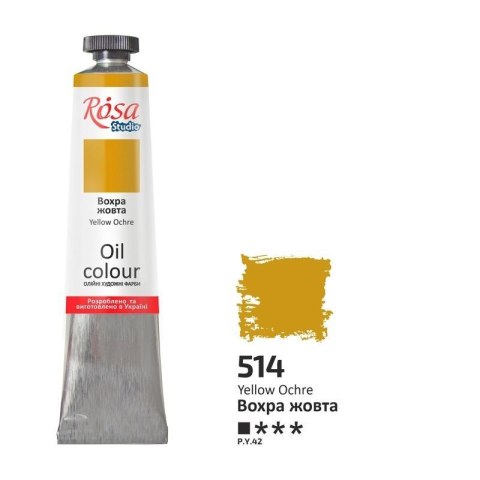 Farba olejna yellow ochre 514 45ml Farba olejna yellow ochre 514 45ml