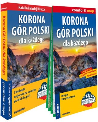 Korona Gór Polski dla każdego zestaw przewodnikowy 3w1 2024