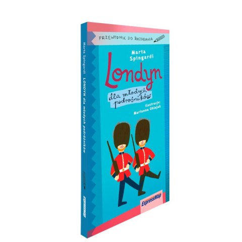Londyn dla młodych podróżników przewodnik do bazgrania 2024