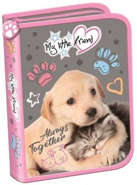 Piórnik dwuklapkowy bez wyposażenia Cat&Dog Piórnik dwuklapkowy bez wyposażenia Cat&Dog
