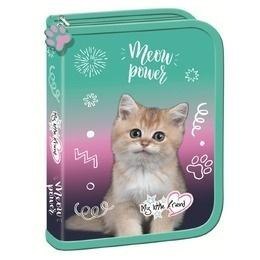 Piórnik dwuklapkowy bez wyposażenia Kitty Party Piórnik dwuklapkowy bez wyposażenia Kitty Party