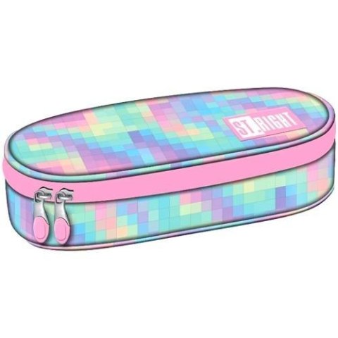 Piórnik saszetka z wewnętrzną klapką Pastel Pixels Piórnik saszetka z wewnętrzną klapką Pastel Pixels