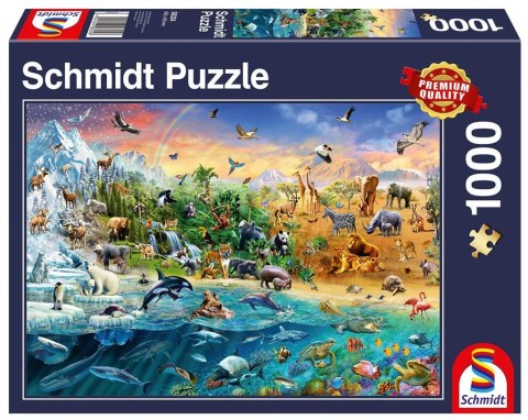 Puzzle PQ 1000 Królestwo zwierząt G3 Puzzle PQ 1000 Królestwo zwierząt G3