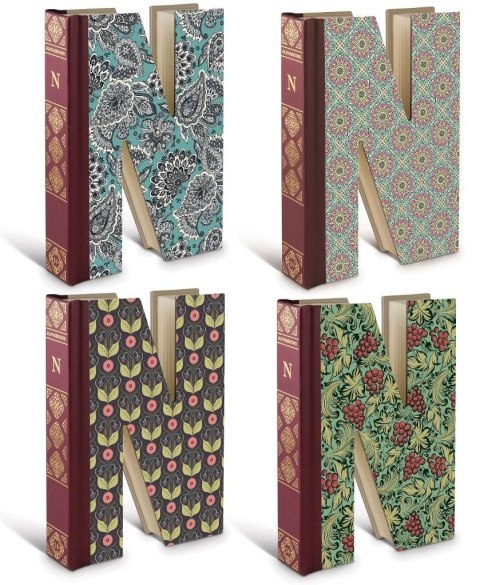 Alphabooks Notatnik litera - N Alphabooks Notatnik litera - N