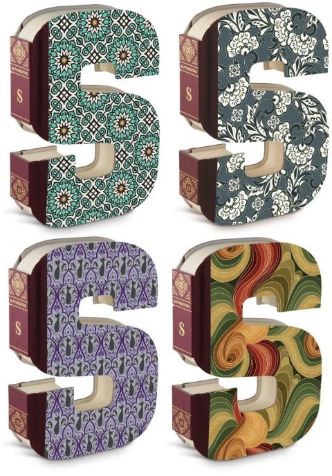 Alphabooks Notatnik litera - S Alphabooks Notatnik litera - S