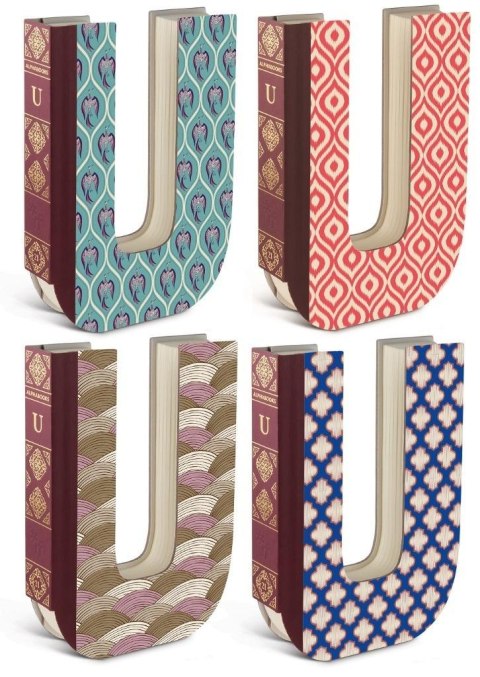Alphabooks Notatnik litera - U Alphabooks Notatnik litera - U
