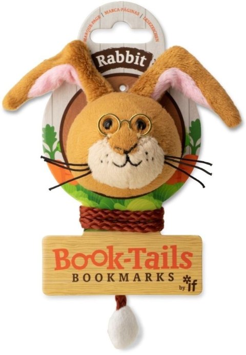 Book-Tails Królik pluszowa zakładka do książki Book-Tails Królik pluszowa zakładka do książki
