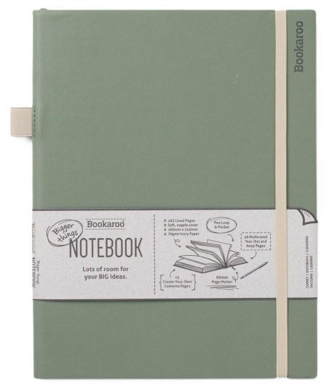 Bookaroo Notatnik Journal duży - Zielony
