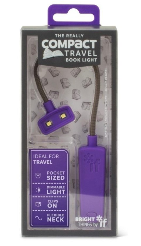Compact Book Light Lampka do książki fioletowa Compact Book Light Lampka do książki fioletowa
