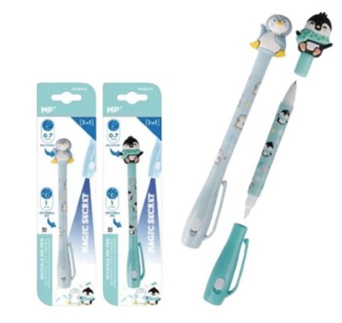 Długopis szpiegowski UV 0.7/1.0mm Zwierzątka MIX Długopis szpiegowski UV 0.7/1.0mm Zwierzątka MIX