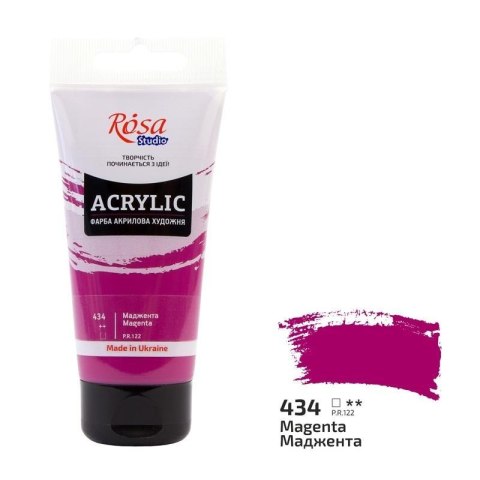 Farba akrylowa magenta 434 75ml Farba akrylowa magenta 434 75ml