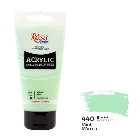 Farba akrylowa mint 440 75ml Farba akrylowa mint 440 75ml