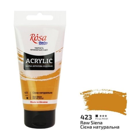 Farba akrylowa sienna 423 75ml Farba akrylowa sienna 423 75ml