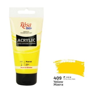 Farba akrylowa yellow 409 75ml