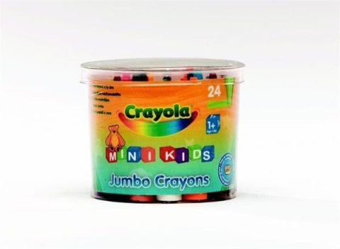 Kredki świecowe grube 24 kolory CRAYOLA Kredki świecowe grube 24 kolory CRAYOLA