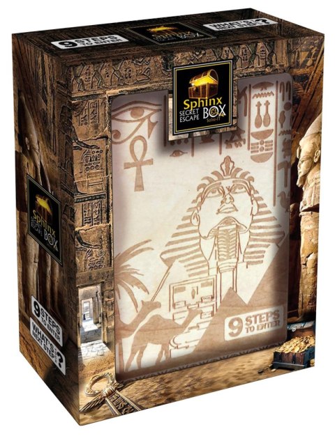 Łamigłówka Escape Box Sphinx Secret poziom 4/4 Łamigłówka Escape Box Sphinx Secret poziom 4/4
