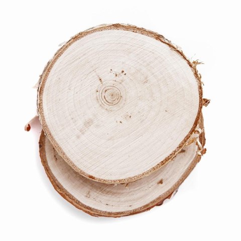 Plastry drewna 2szt 6-8cm Plastry drewna 2szt 6-8cm