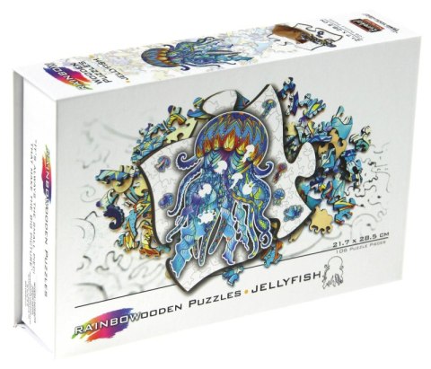 Puzzle 106 drewniane kolorowe Meduza Puzzle 106 drewniane kolorowe Meduza